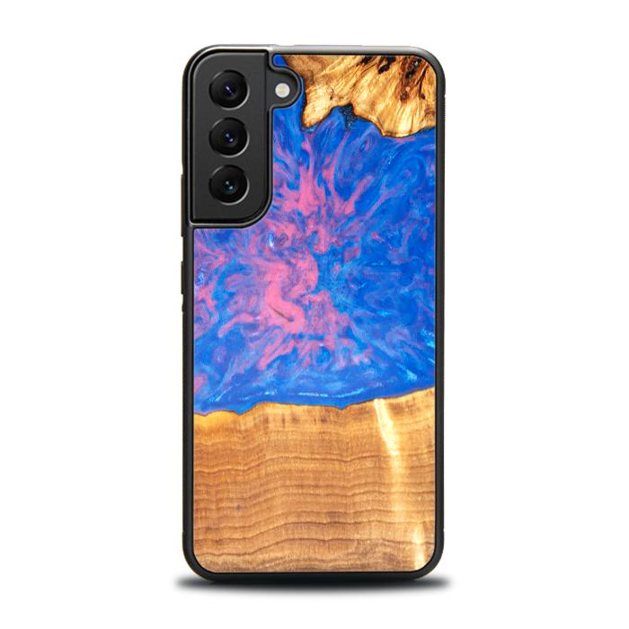 Samsung Galaxy S22 Plus Handyhülle aus Harz und Holz - SYNERGY#B29