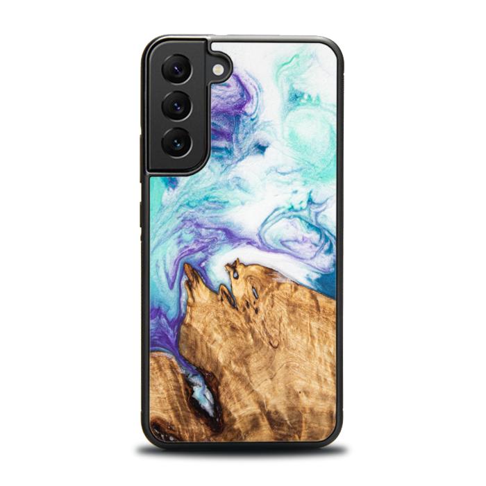 Samsung Galaxy S22 Plus Handyhülle aus Harz und Holz - SYNERGY#C17