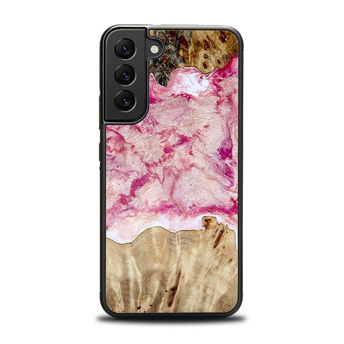 Samsung Galaxy S22 Plus Handyhülle aus Harz und Holz - Synergy#D101