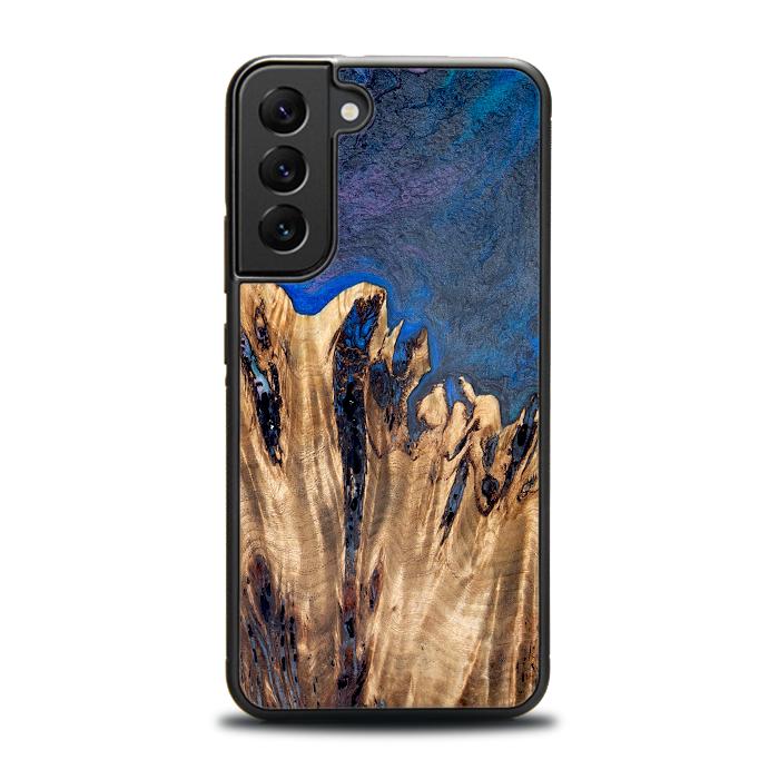 Samsung Galaxy S22 Plus Handyhülle aus Harz und Holz - Synergy#D120
