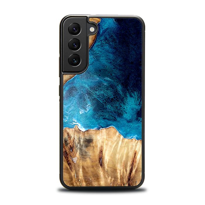 Samsung Galaxy S22 Plus Handyhülle aus Harz und Holz - Synergy#D127