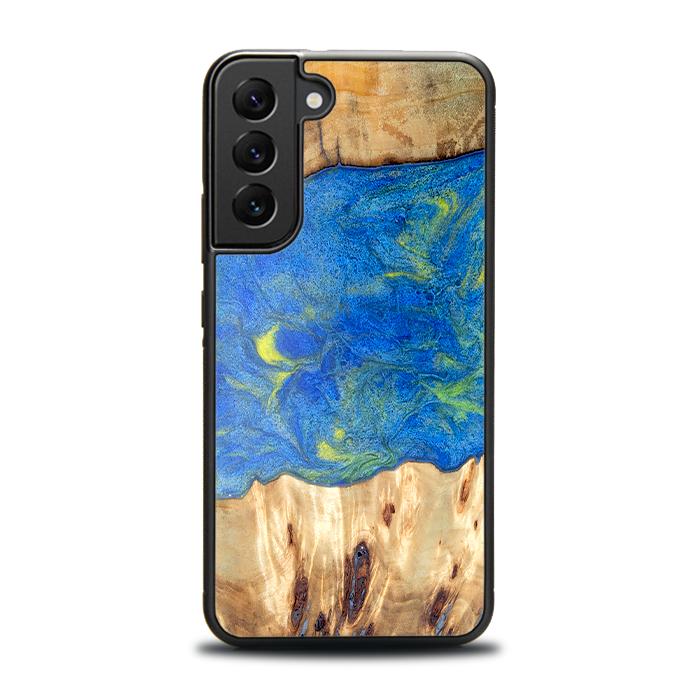 Samsung Galaxy S22 Plus Handyhülle aus Harz und Holz - Synergy#D131