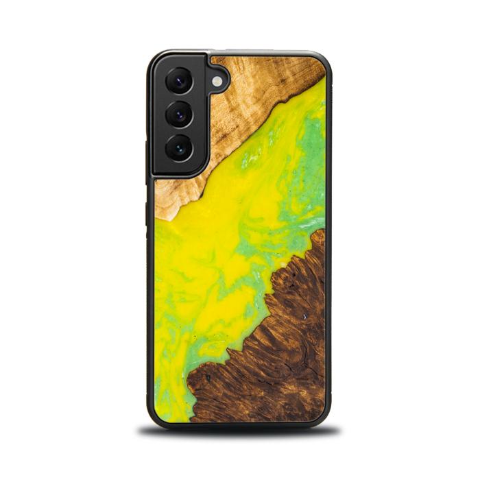 Samsung Galaxy S22 Handyhülle aus Harz und Holz - SYNERGY#A12