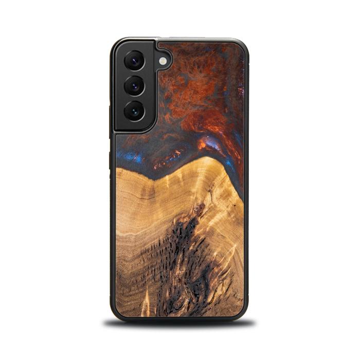 Samsung Galaxy S22 Handyhülle aus Harz und Holz - SYNERGY#A21