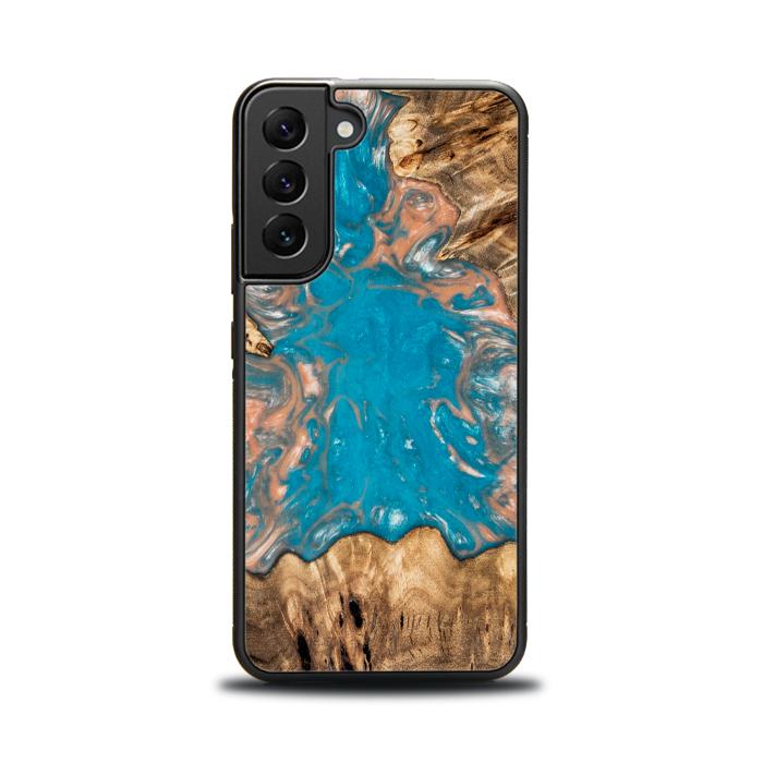 Samsung Galaxy S22 Handyhülle aus Harz und Holz - SYNERGY#A97