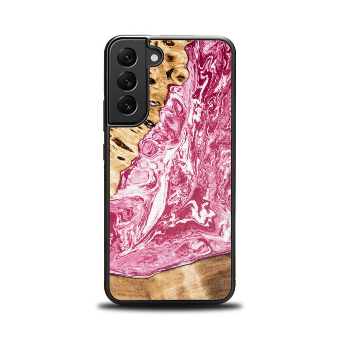 Samsung Galaxy S22 Handyhülle aus Harz und Holz - SYNERGY#A99