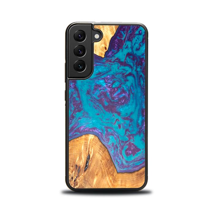 Samsung Galaxy S22 Handyhülle aus Harz und Holz - SYNERGY#B25