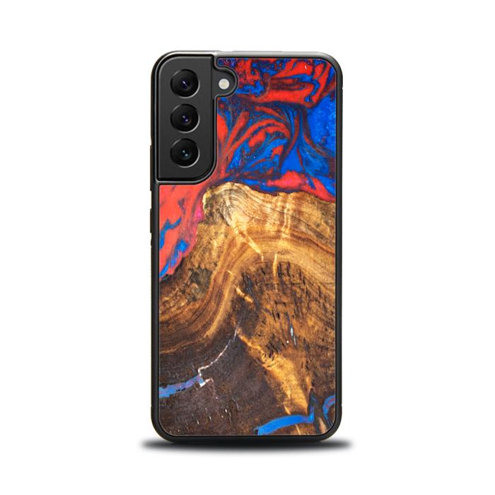 Samsung Galaxy S22 Handyhülle aus Harz und Holz - SYNERGY#B31
