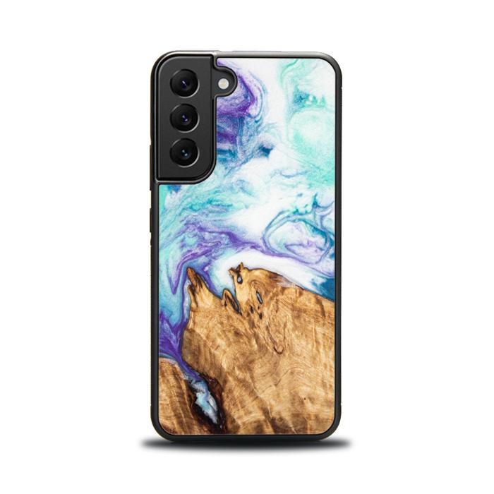 Samsung Galaxy S22 Handyhülle aus Harz und Holz - SYNERGY#C17
