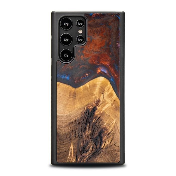 Samsung Galaxy S22 Ultra Handyhülle aus Harz und Holz - SYNERGY#A21