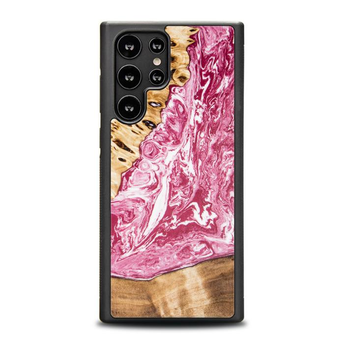 Samsung Galaxy S22 Ultra Handyhülle aus Harz und Holz - SYNERGY#A99