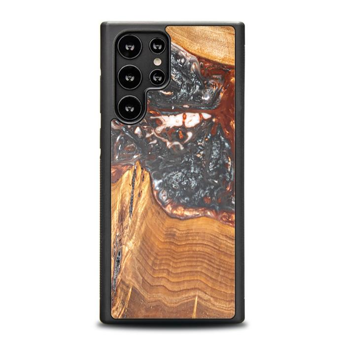 Samsung Galaxy S22 Ultra Handyhülle aus Harz und Holz - SYNERGY#B37