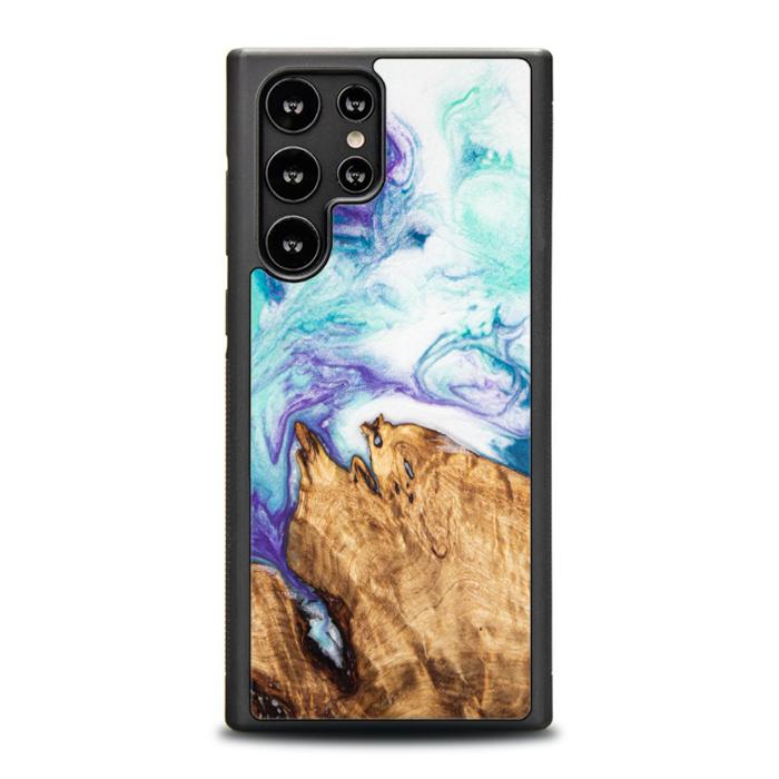 Samsung Galaxy S22 Ultra Handyhülle aus Harz und Holz - SYNERGY#C17
