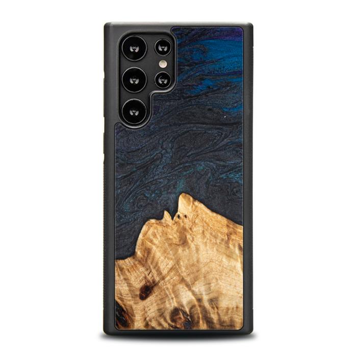 Samsung Galaxy S22 Ultra Handyhülle aus Harz und Holz - Synergy#C5