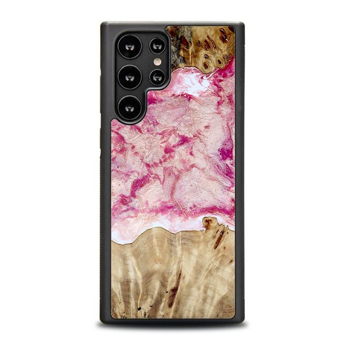 Samsung Galaxy S22 Ultra Handyhülle aus Harz und Holz - Synergy#D101
