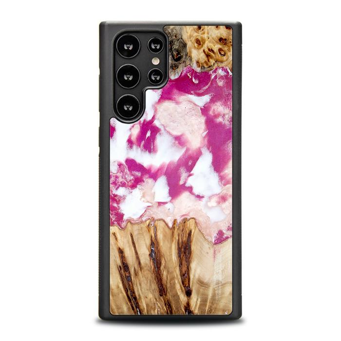 Samsung Galaxy S22 Ultra Handyhülle aus Harz und Holz - Synergy#D124