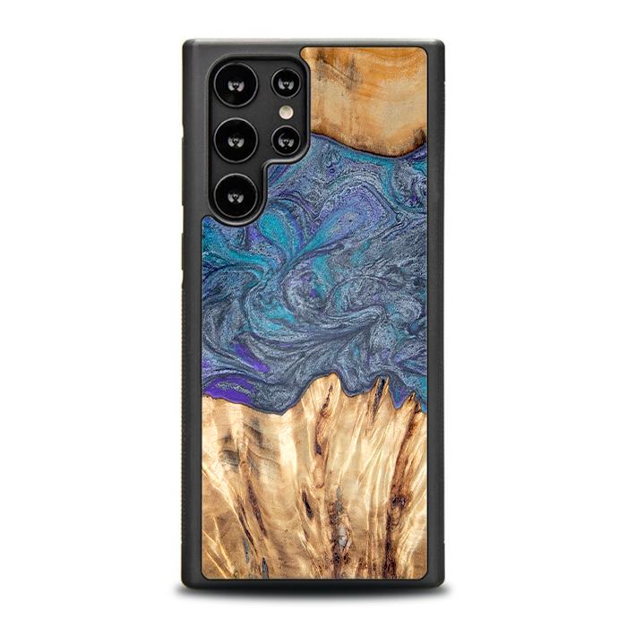 Samsung Galaxy S22 Ultra Handyhülle aus Harz und Holz - Synergy#D132