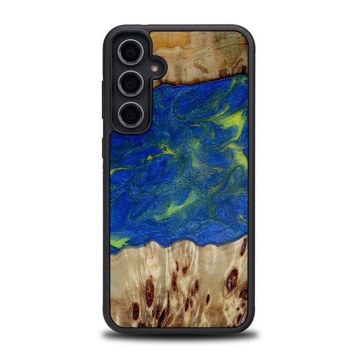 Samsung Galaxy S23 FE Handyhülle aus Harz und Holz - Synergy#D102
