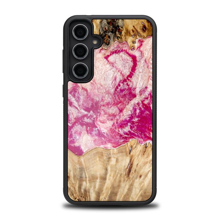 Samsung Galaxy S23 FE Handyhülle aus Harz und Holz - Synergy#D123