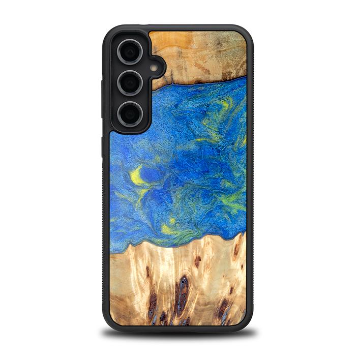 Samsung Galaxy S23 FE Handyhülle aus Harz und Holz - Synergy#D131