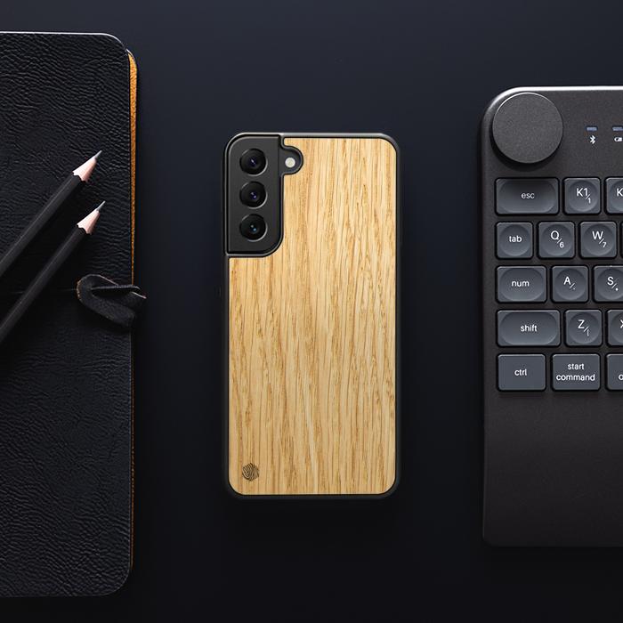 Samsung Galaxy S23 Handyhülle aus Holz - Eiche