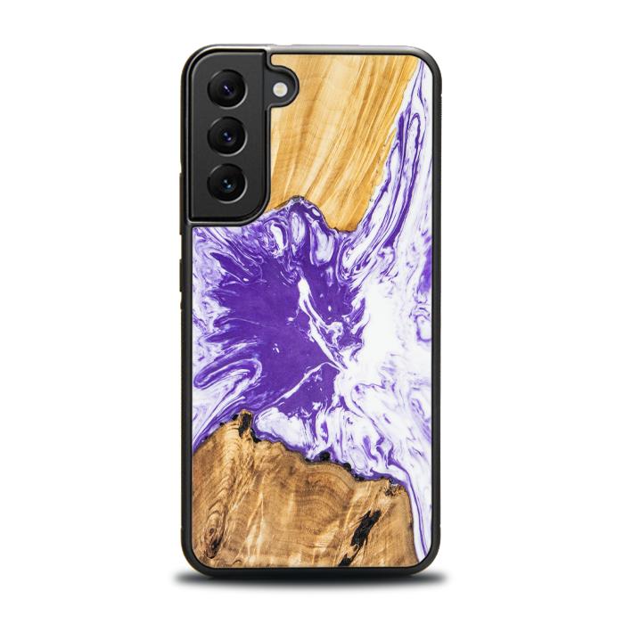 Samsung Galaxy S23 Plus Handyhülle aus Harz und Holz - SYNERGY#A79