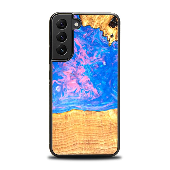 Samsung Galaxy S23 Plus Handyhülle aus Harz und Holz - SYNERGY#B23