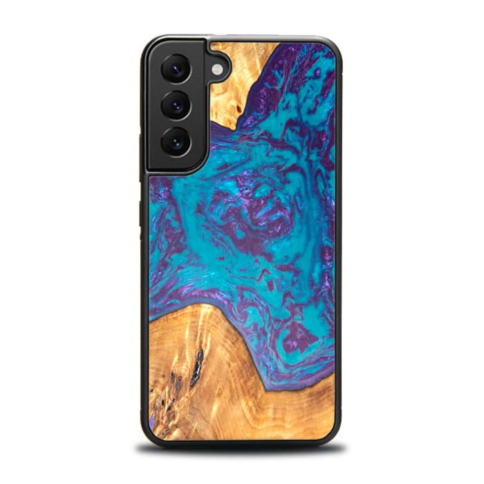 Samsung Galaxy S23 Plus Handyhülle aus Harz und Holz - SYNERGY#B25