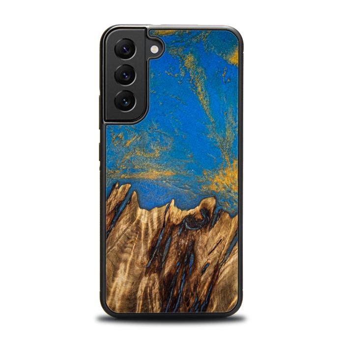 Samsung Galaxy S23 Plus Handyhülle aus Harz und Holz - SYNERGY#C43