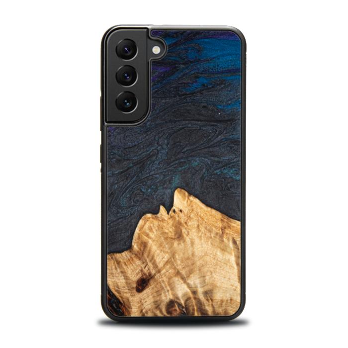 Samsung Galaxy S23 Plus Handyhülle aus Harz und Holz - Synergy#C5