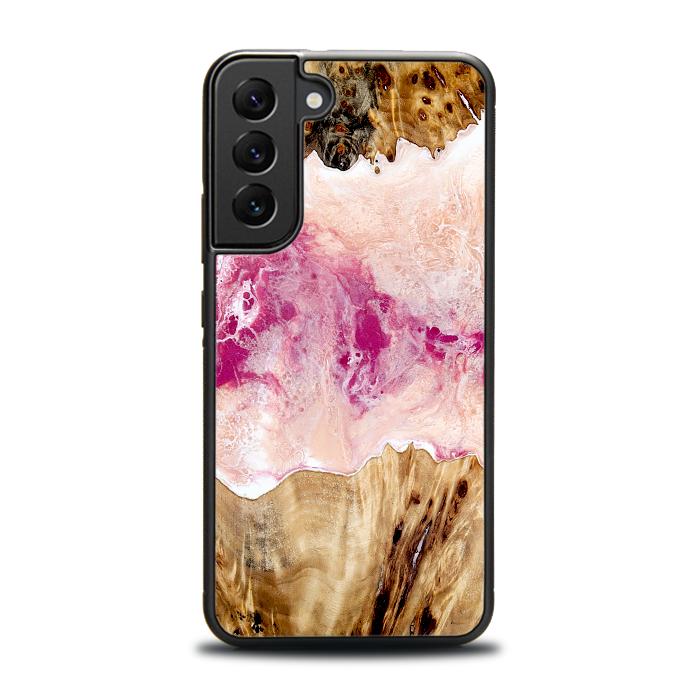 Samsung Galaxy S23 Plus Handyhülle aus Harz und Holz - Synergy#D119