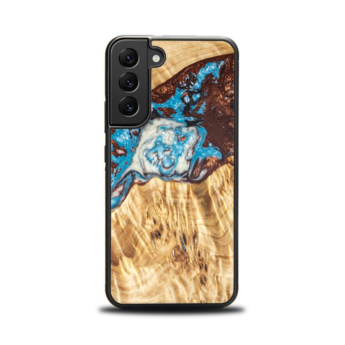 Samsung Galaxy S23 Handyhülle aus Harz und Holz - SYNERGY#B12