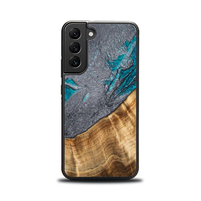 Samsung Galaxy S23 Handyhülle aus Harz und Holz - Synergy#C45