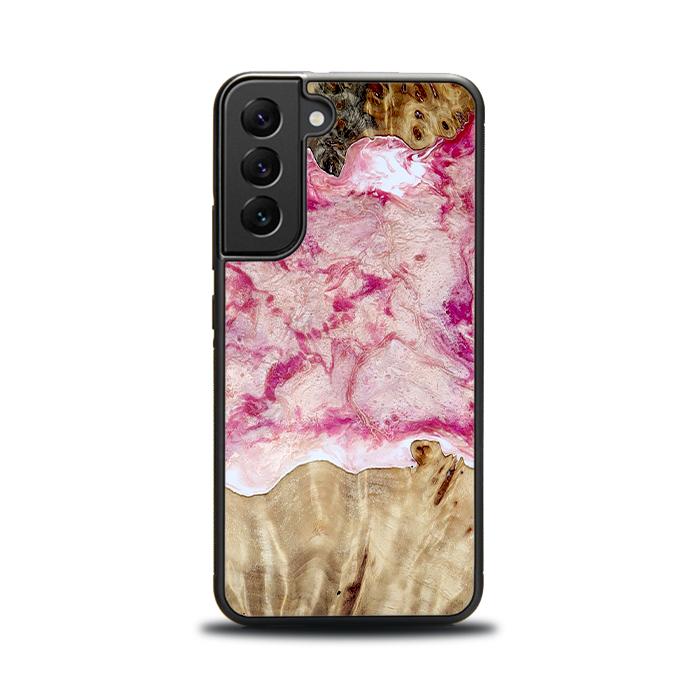 Samsung Galaxy S23 Handyhülle aus Harz und Holz - Synergy#D101