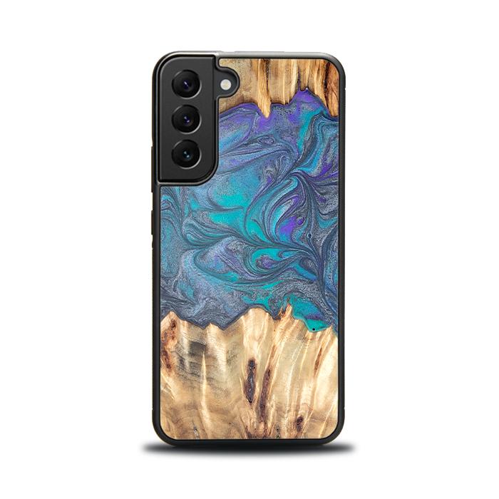 Samsung Galaxy S23 Handyhülle aus Harz und Holz - Synergy#D107