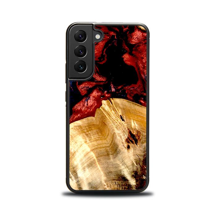 Samsung Galaxy S23 Handyhülle aus Harz und Holz - Synergy#D117