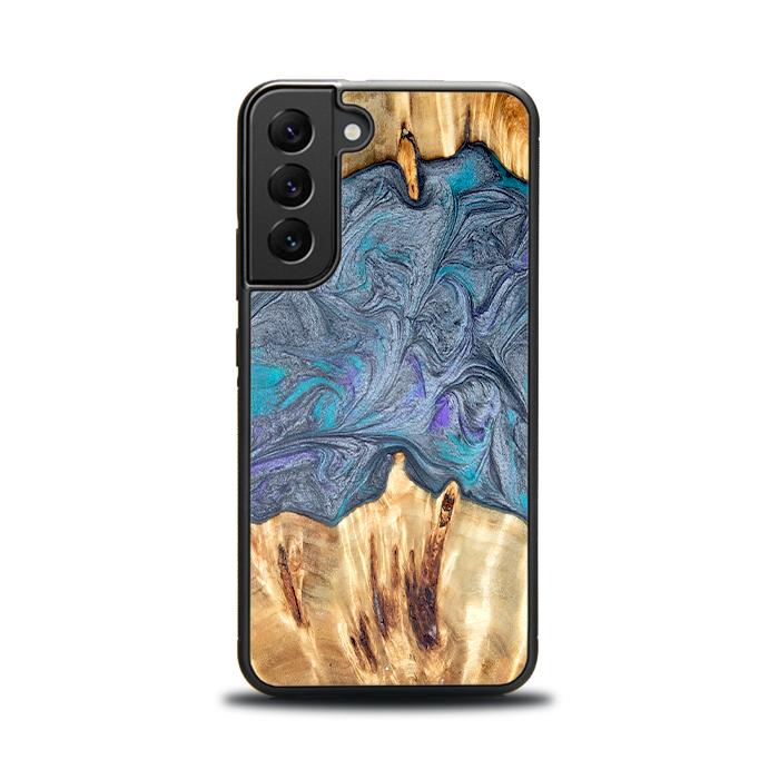 Samsung Galaxy S23 Handyhülle aus Harz und Holz - Synergy#D135