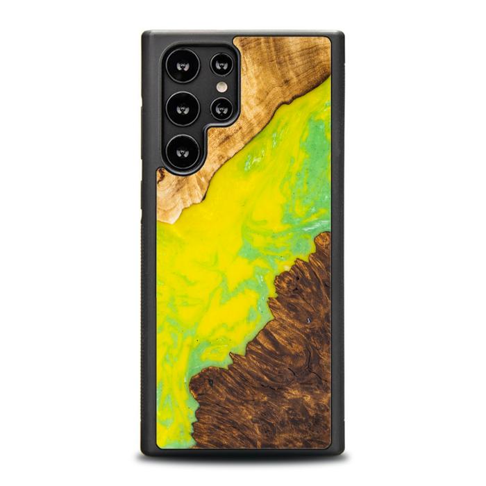 Samsung Galaxy S23 Ultra Handyhülle aus Harz und Holz - SYNERGY#A12