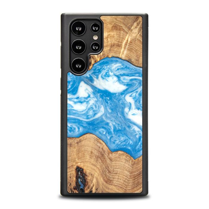 Samsung Galaxy S23 Ultra Handyhülle aus Harz und Holz - SYNERGY#B03