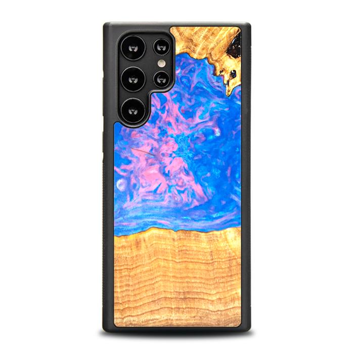 Samsung Galaxy S23 Ultra Handyhülle aus Harz und Holz - SYNERGY#B23