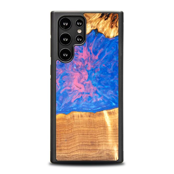 Samsung Galaxy S23 Ultra Handyhülle aus Harz und Holz - SYNERGY#B29