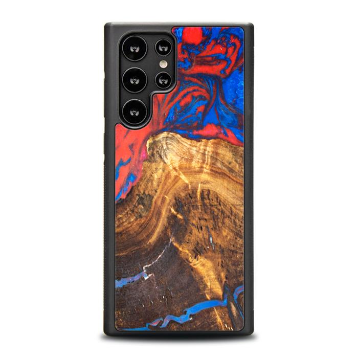 Samsung Galaxy S23 Ultra Handyhülle aus Harz und Holz - SYNERGY#B31