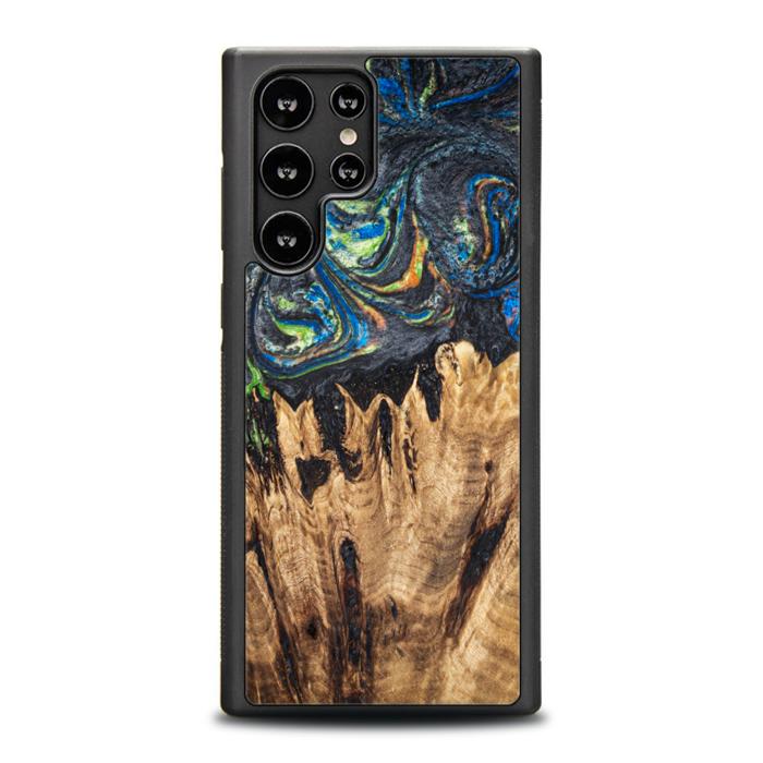 Samsung Galaxy S23 Ultra Handyhülle aus Harz und Holz - SYNERGY#C21