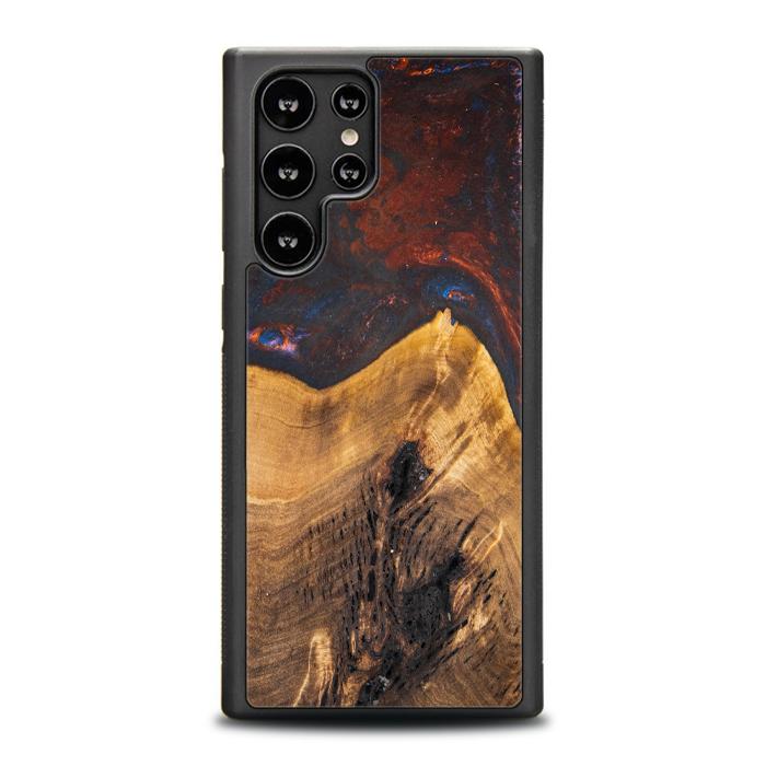 Samsung Galaxy S23 Ultra Handyhülle aus Harz und Holz - Synergy#A22
