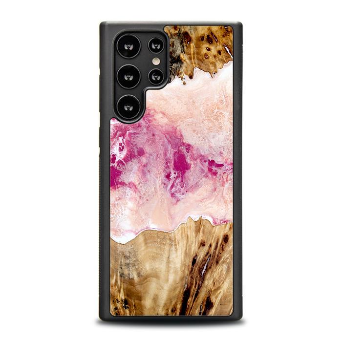 Samsung Galaxy S23 Ultra Handyhülle aus Harz und Holz - Synergy#D119