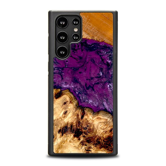 Samsung Galaxy S23 Ultra Handyhülle aus Harz und Holz - Synergy#D130