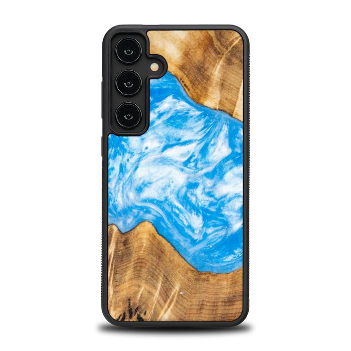 Samsung Galaxy S24 Plus Handyhülle aus Harz und Holz - Synergy#A28