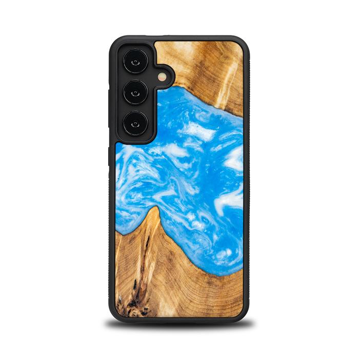 Samsung Galaxy S24 Handyhülle aus Harz und Holz - Synergy#A26