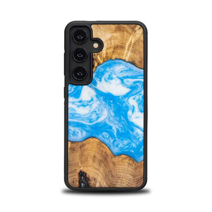 Samsung Galaxy S24 Handyhülle aus Harz und Holz - Synergy#A31