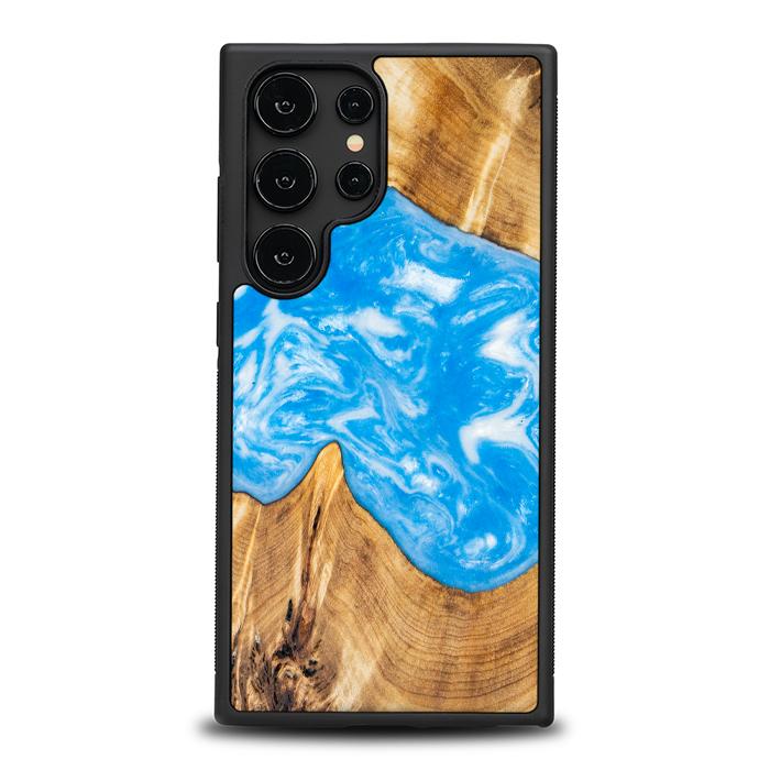 Samsung Galaxy S24 Ultra Handyhülle aus Harz und Holz - Synergy#A26